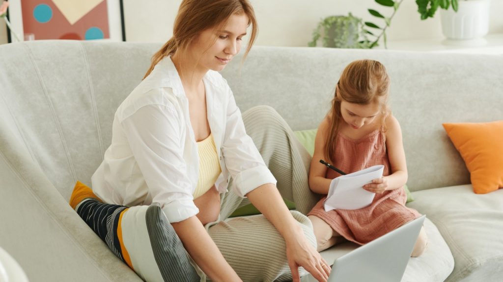Flexibel kunnen werken als moeder, zowel thuis als op kantoor